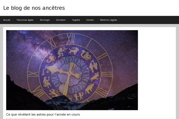 Donovan theme site design template sample