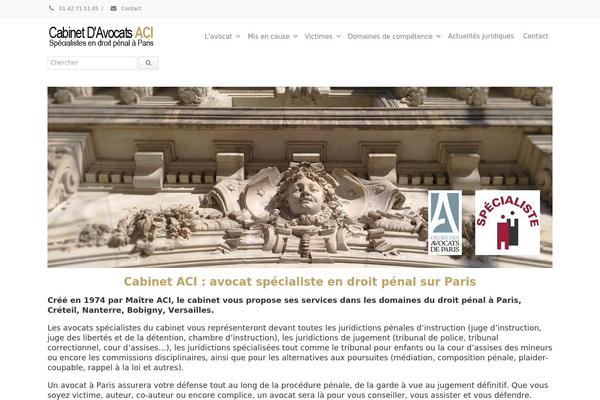 Envision theme site design template sample