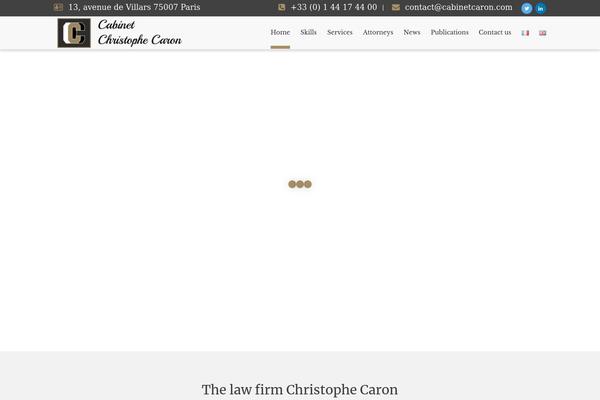 Site using Radianttheme-addons plugin