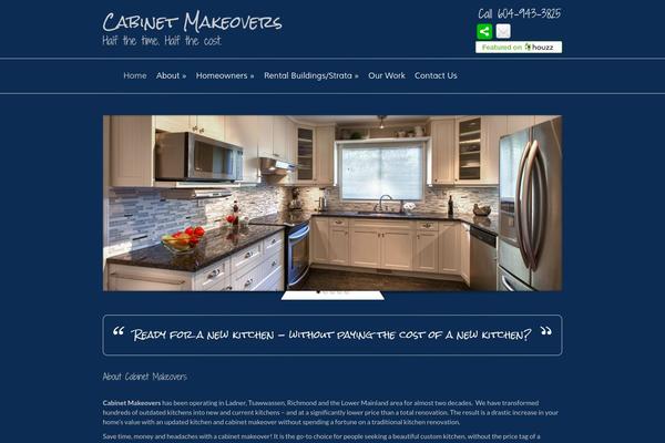 Evolution theme site design template sample