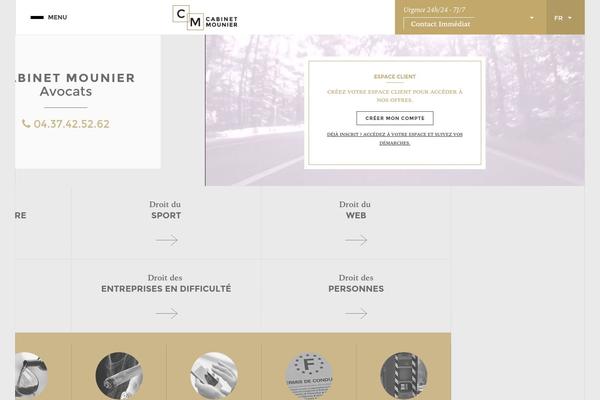 cabinetmounier.com site used Cabinet-mounier