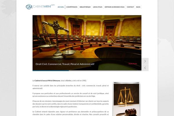 The Practice theme site design template sample
