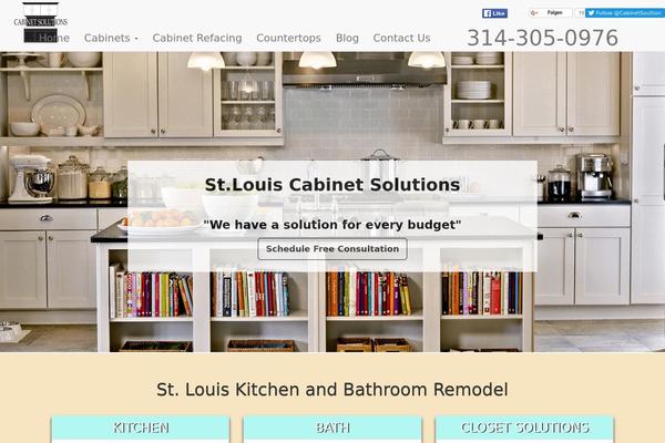 cabinetsolutions-stl.com site used Initial