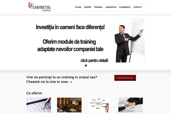 Prospect theme site design template sample
