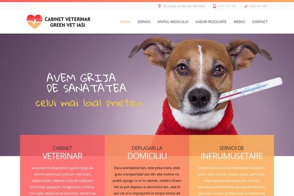 cabinetveterinariasi.ro site used Wp_medico