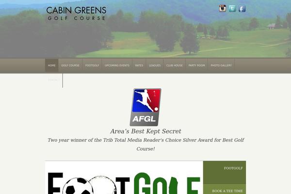 Fore theme site design template sample