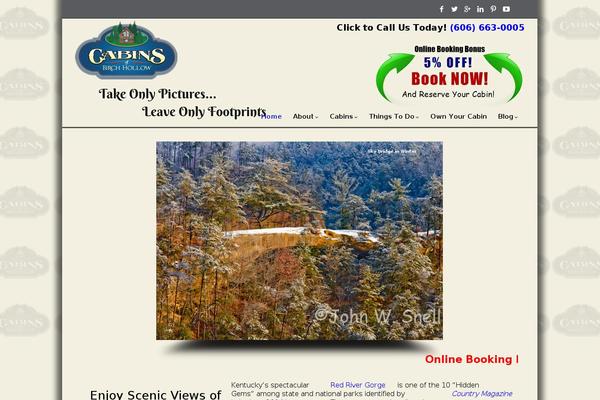 Engage theme site design template sample