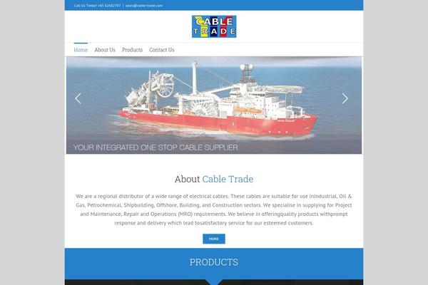 Avada Child theme site design template sample