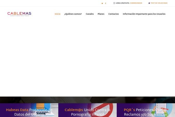 cablemas.com.co site used MaxiNet