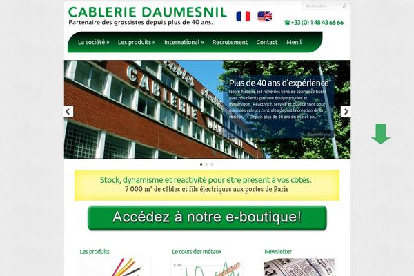 Chameleon theme site design template sample