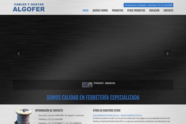 Fusion theme site design template sample