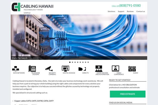 Site using Ultimate Social Media Icons PLUS plugin