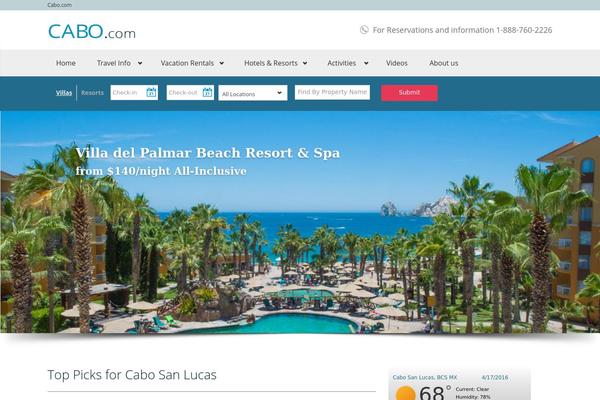 Site using Advanced iFrame plugin
