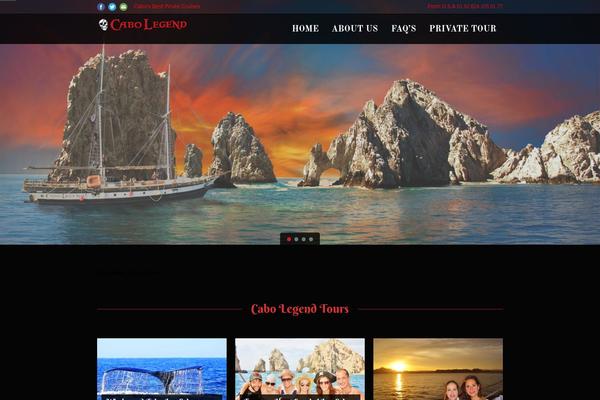 Tour Package theme site design template sample