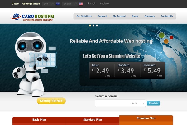 Emily theme site design template sample