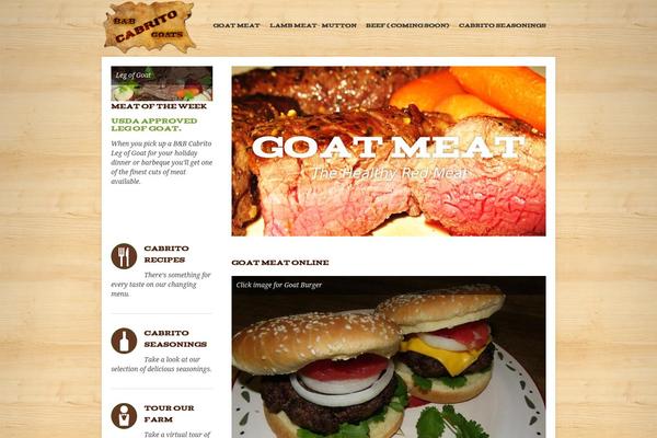 Tasty theme site design template sample