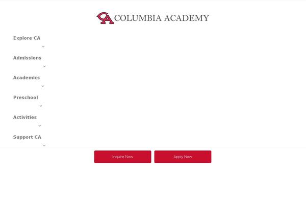 Education theme site design template sample