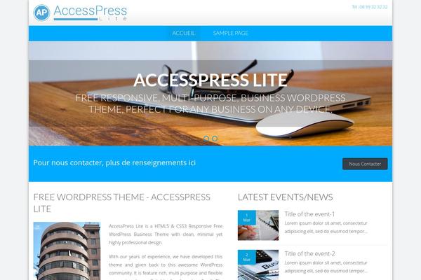 Site using AccessPress Twitter Feed plugin