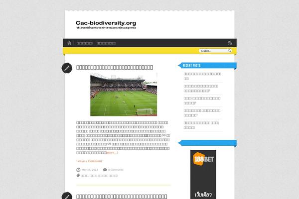 Crisp theme site design template sample