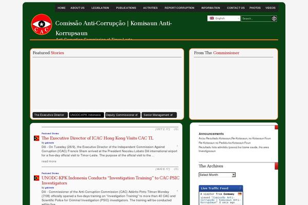 Site using Per Page Menus and Featured Posts IntelliWidget plugin