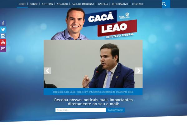 Site using Responsive Lightbox plugin