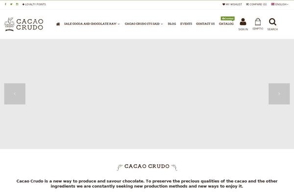 cacaocrudo.it site used Cacaocrudo