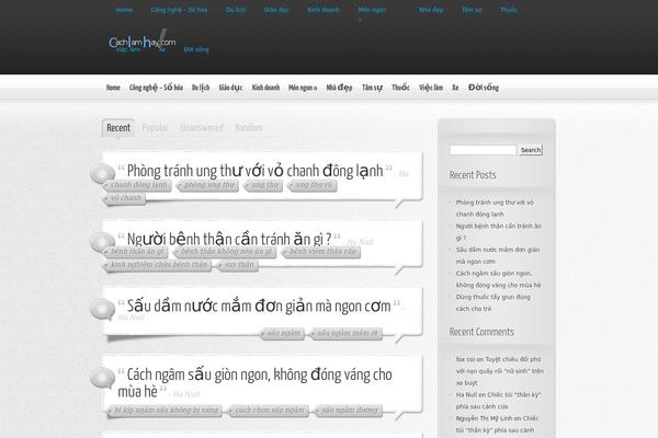 AskIt theme site design template sample