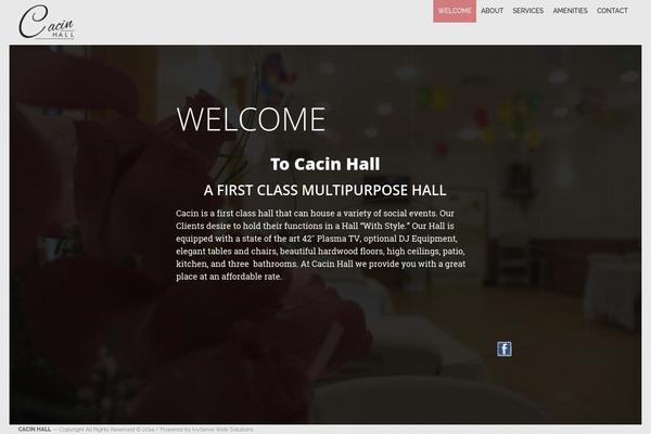 Exposure theme site design template sample