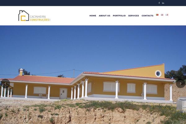Structure theme site design template sample