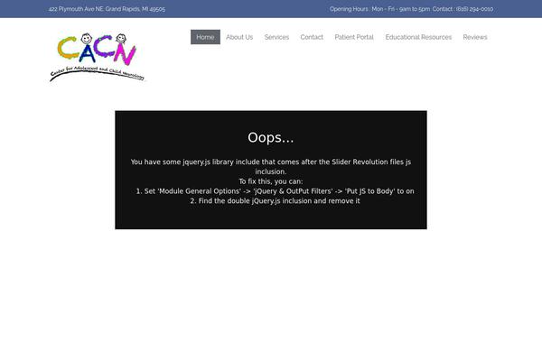 Site using Chaty-pro plugin