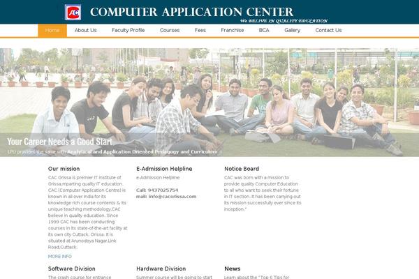 Education Hub theme site design template sample