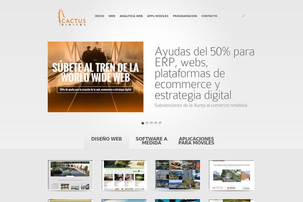 Nova theme site design template sample