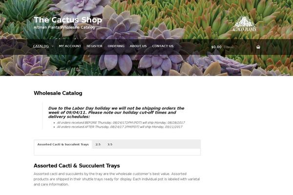 Site using Storefront-hamburger-menu plugin