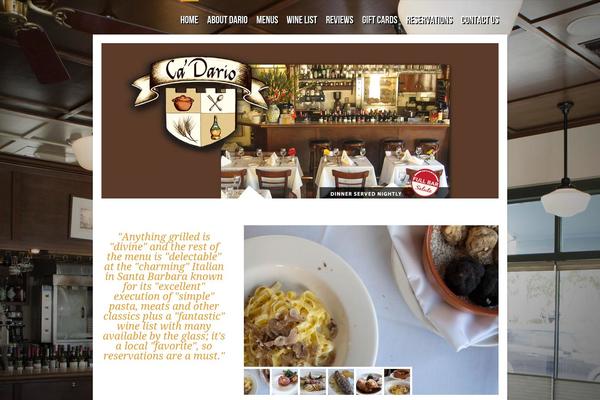 cadario.net site used Tasty
