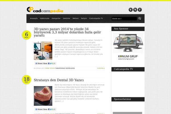 Site using Ad Squares Widget plugin