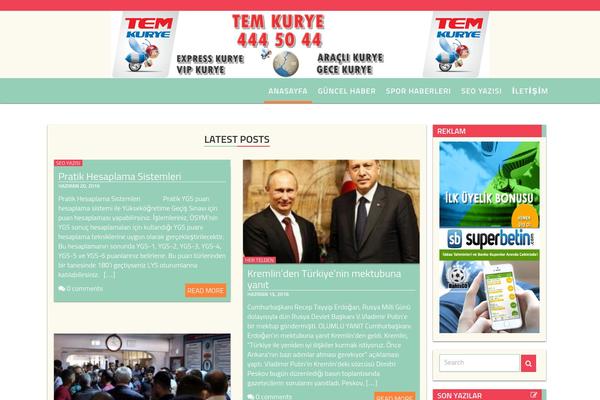 Azul Silver theme site design template sample