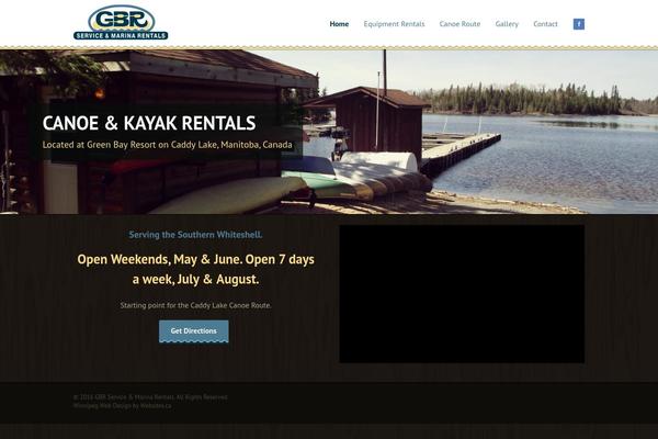 caddylake.ca site used Canvas-child2