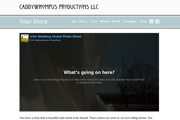 caddywhompus.com site used Blankfolio