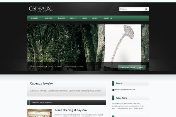 theDawn theme site design template sample