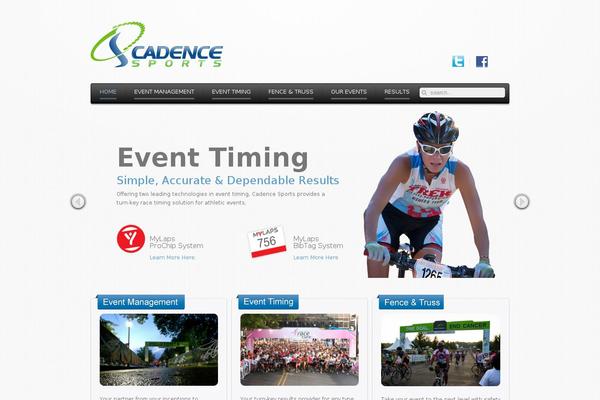 Balance theme site design template sample