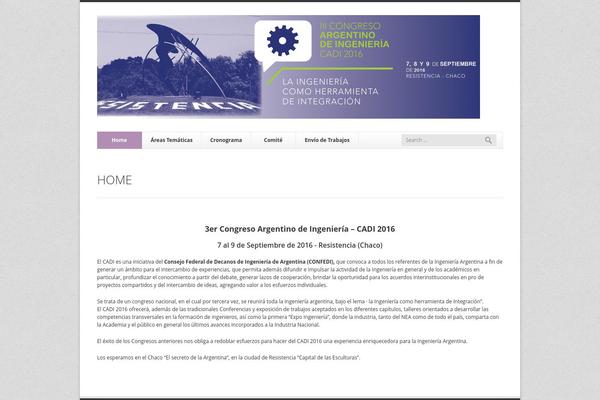 Finesse theme site design template sample