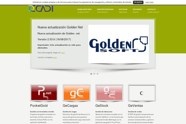 Site using SlideDeck 2 Lite Responsive Content Slider plugin