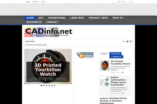 cadinfo.net site used Max Mag