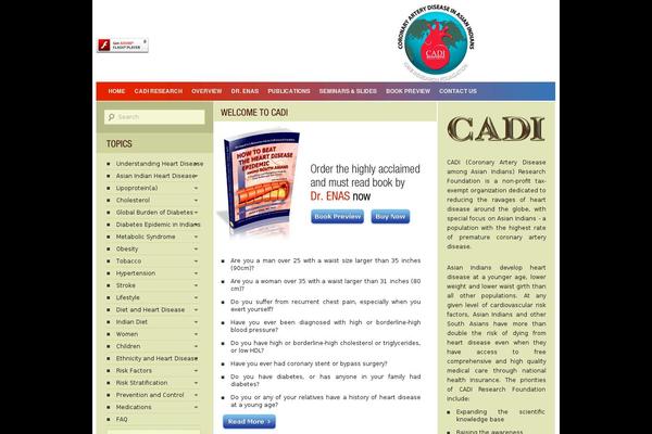 cadiresearch.org site used Cadiresearch