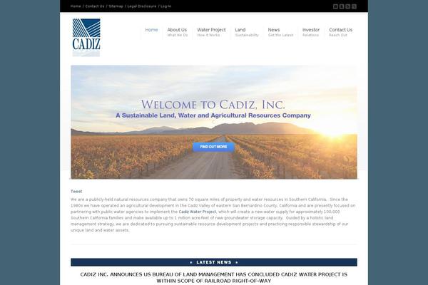 Corona theme site design template sample