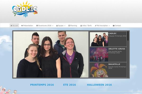 Etherna theme site design template sample