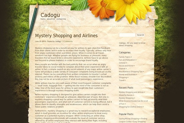 outdoorsy theme websites examples