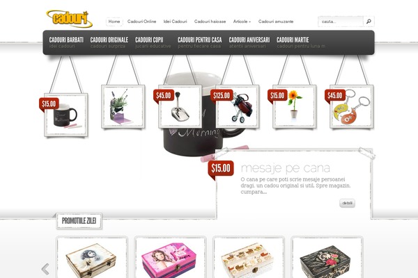 eStore theme site design template sample