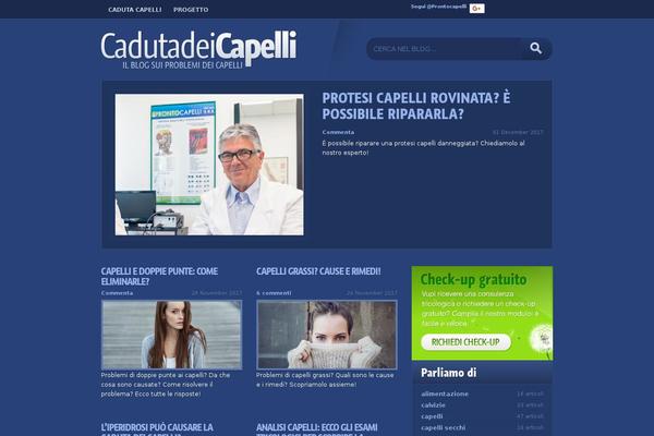 Sparks theme site design template sample