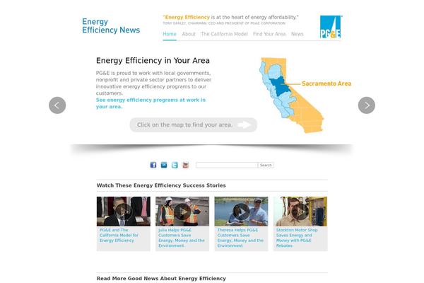 Pge theme site design template sample